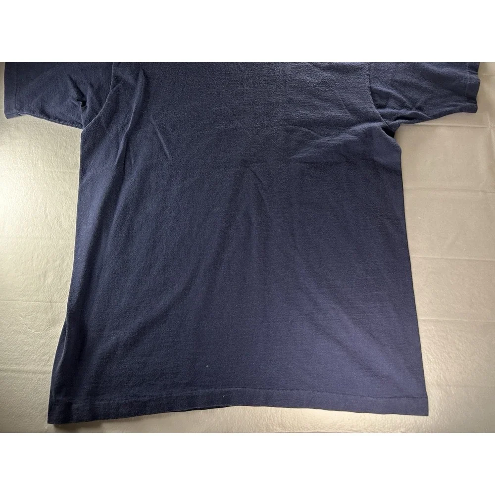 VTG 1990s Marco‎ Island Florida Shirt Mens XL Navy Made in USA Single Stitch Tee